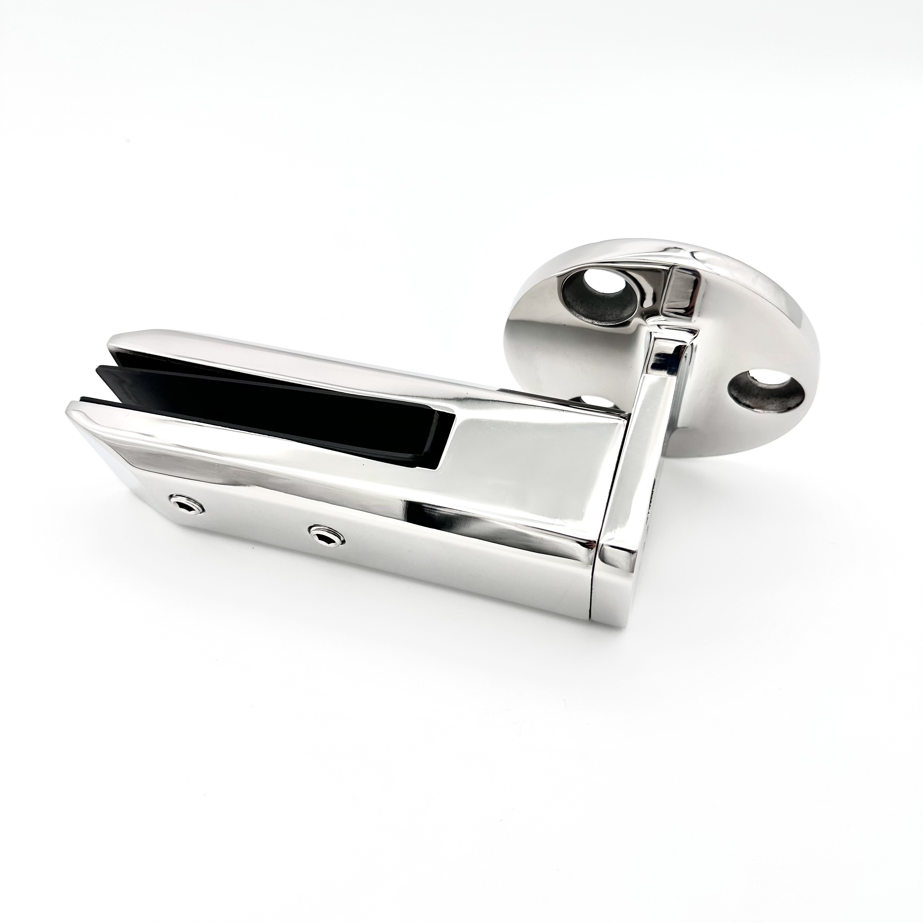  Hot Selling Balcony Frameless Glass Railing Stainless Steel Side Mount Spigot Side Mounted Glass Clip