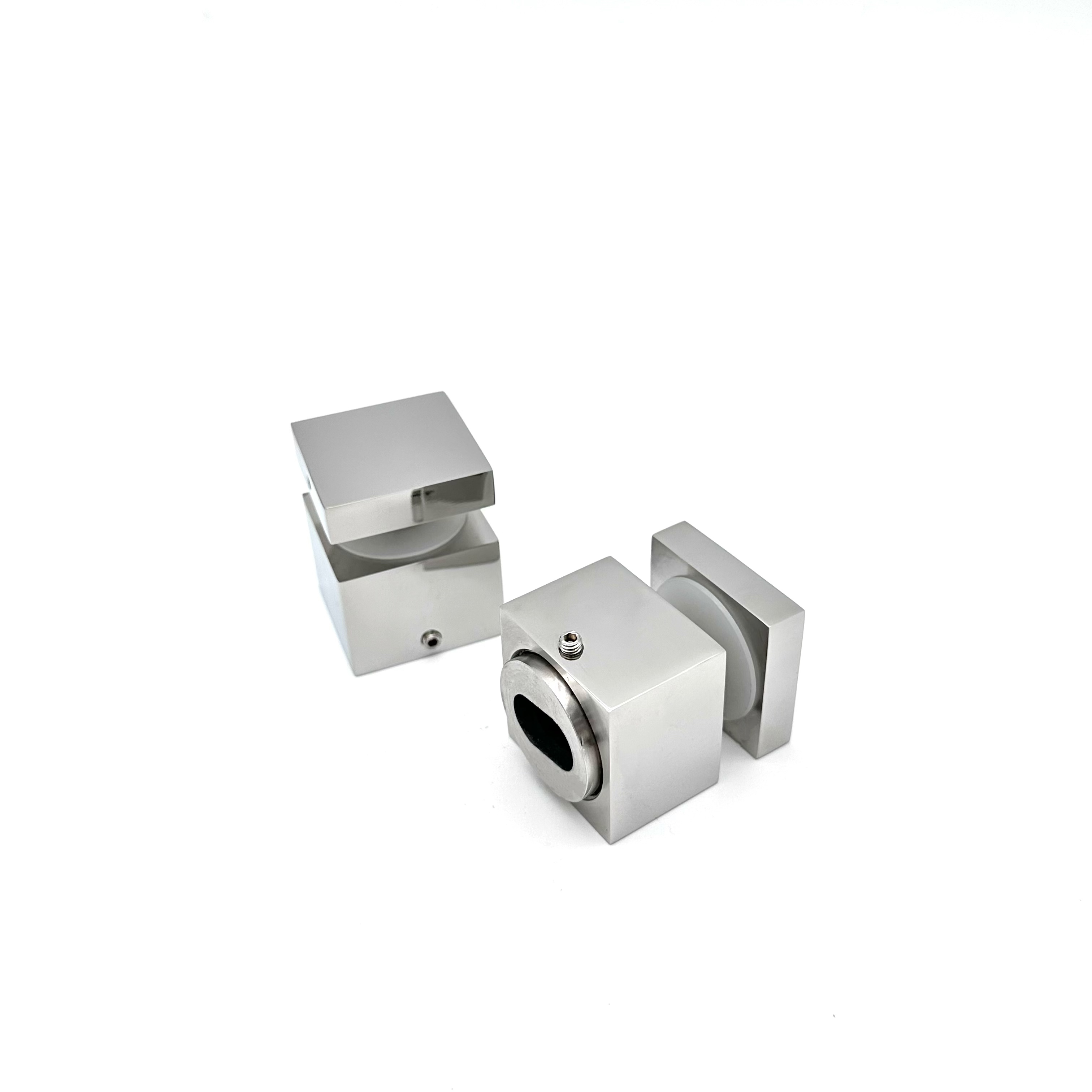 Direct Factory Stainless Steel Glass Balustrade Railing Design  Adjustable Glass Standoff