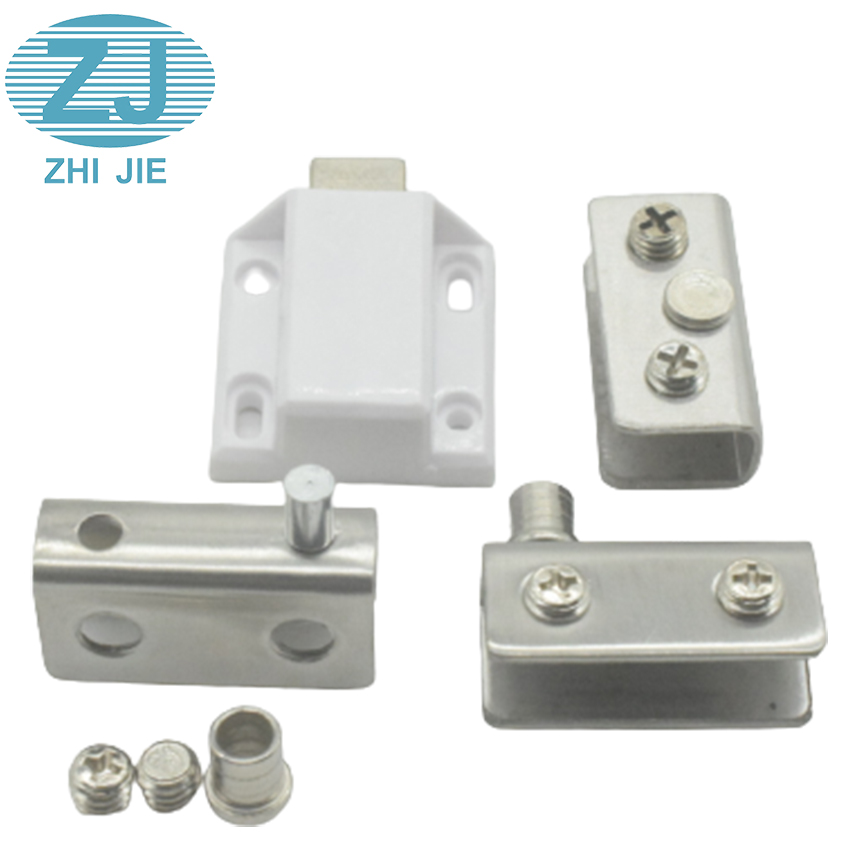 Single Touch Catch Stop Self-Aligning Kitchen Cupboard Magnet Rebound Magnetic Door Latch for Cabinet Door