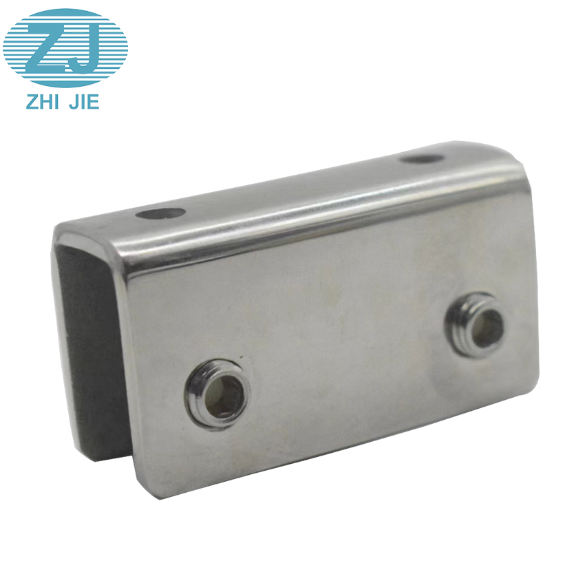 Factory Maeketing Square Glass Clamp Bracket Holder  Glass Panel Clamp Fittings Clamp Clips