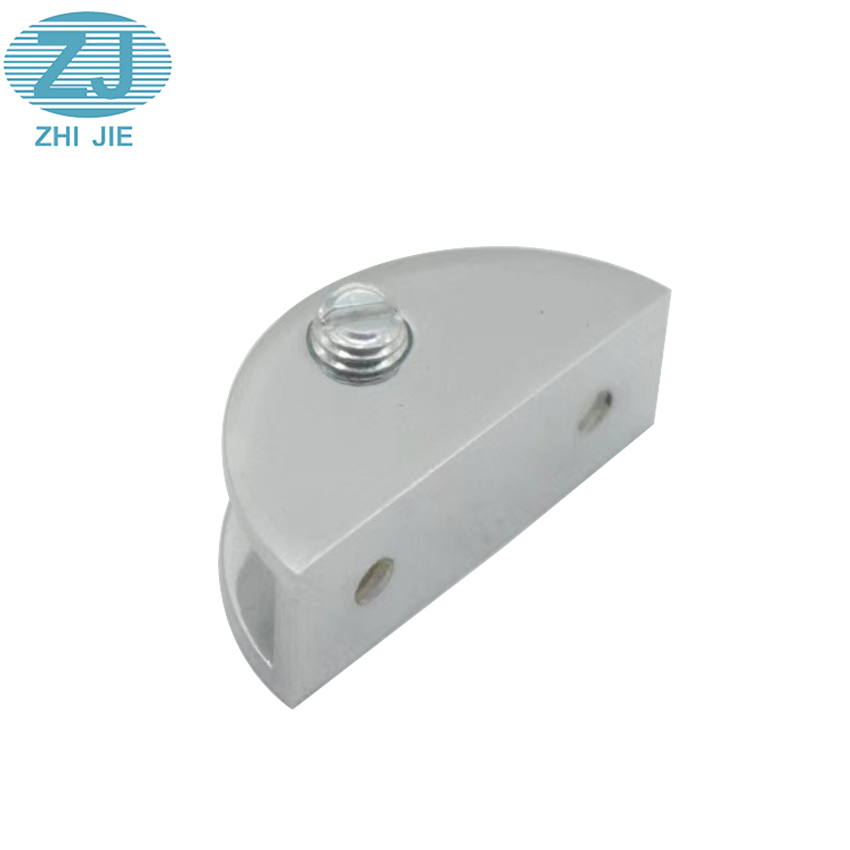 Factory Price Round Polish Glass Clamp Glass Shelf Holder Metal Glass Clamp Bracket Holder