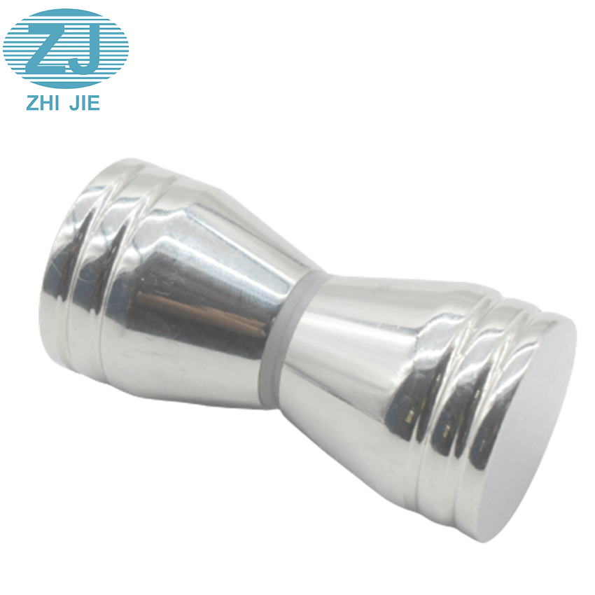 Hot Sale Shower Room Sliding Glass Door Fittings Customized Polish  Stainless Steel Glass Door Knob