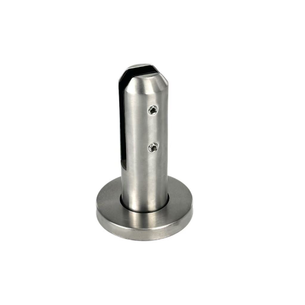304 316 Stainless Steel Glass Fence Round Spigot for Swimming Pool for Glass Railing  Glass Pool Fence Spigot