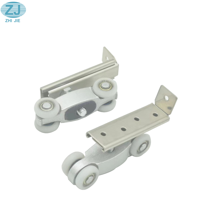 Good Quality 4 Wheels Hanging Wardrobe Door Rollers Sliding Wooden Door Wheel Roller Sliding Door Wheels No reviews yet