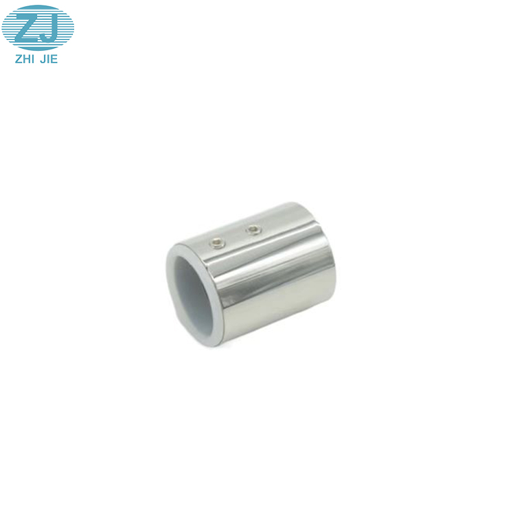 Best Seling Stainless Steel Bathroom Hardware Accessories  Tube Connector Glass Connector Shower Room Round Flange Base