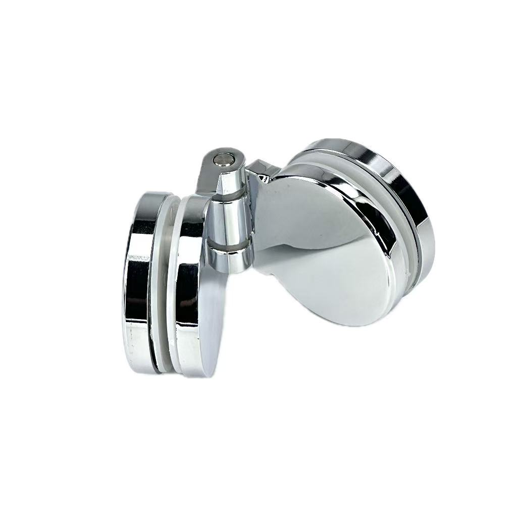 Best Sale  Round Shape 180 Degree Glass Door Hinge