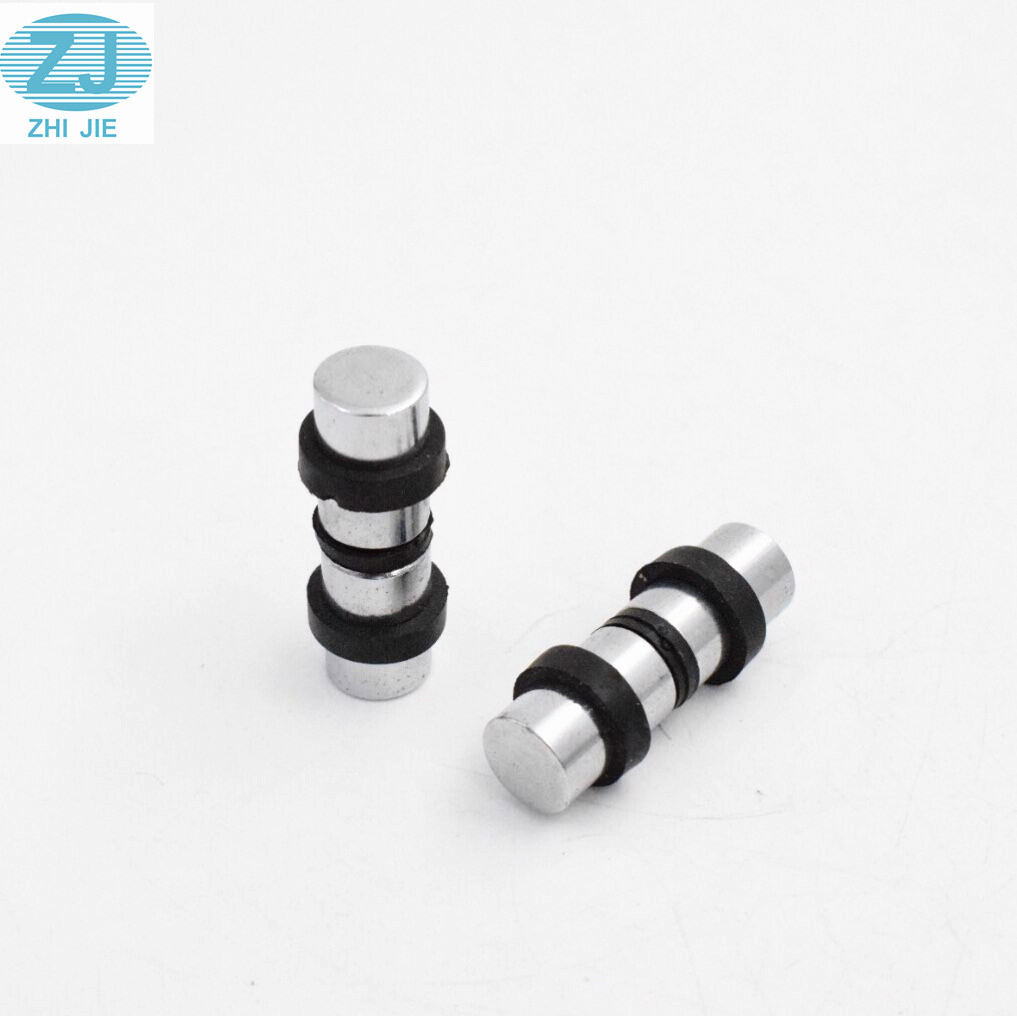 Double Head Metal Glass Shelf Support with Rubber Furniture Shelf Support Pins