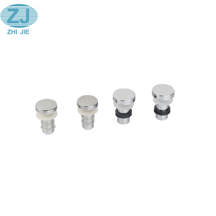 Durable Solid Furniture Fittings Iron Glass Shelf Support Single-side Bracket