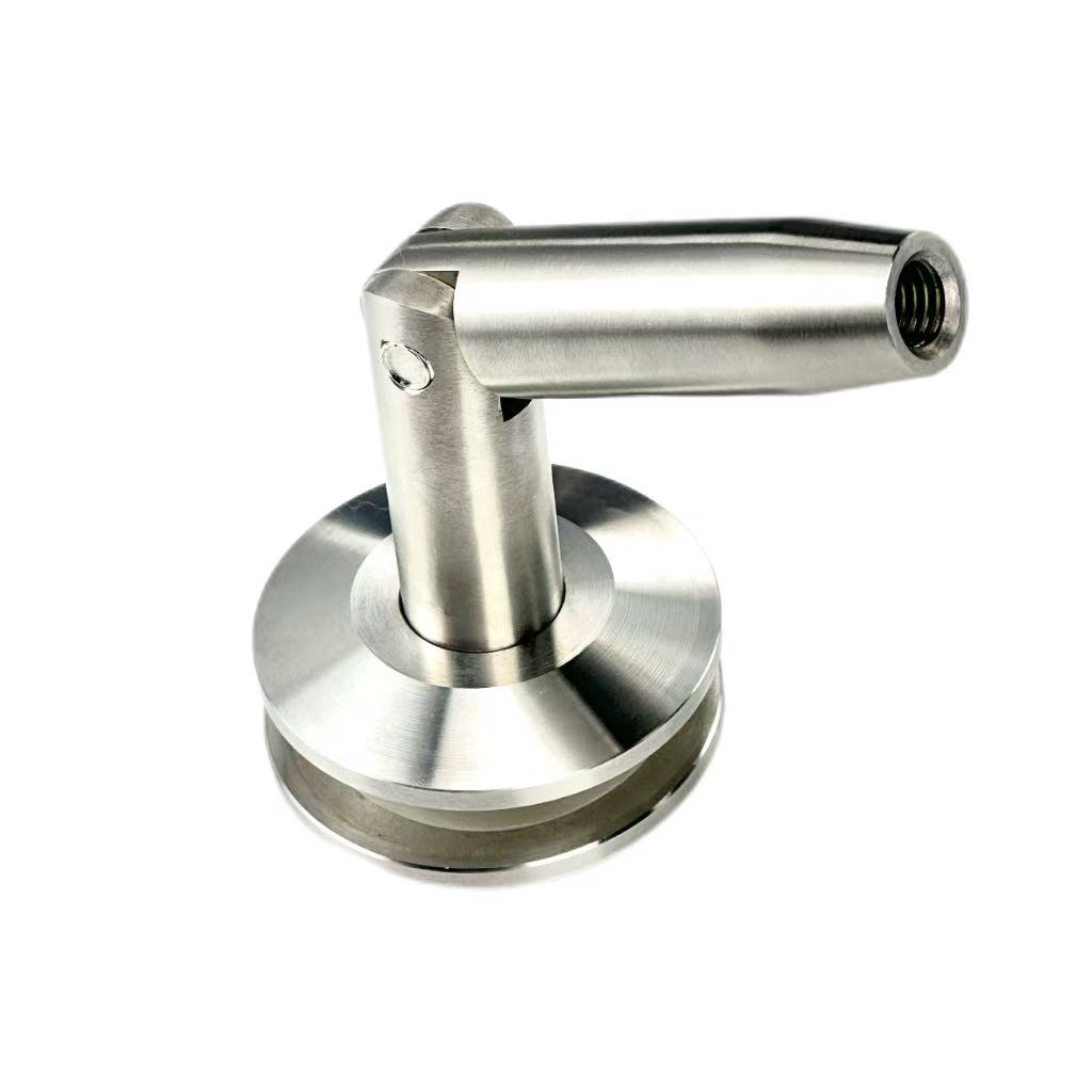 Hot Sell Good Quality 304 316 Stainless Steel Fittings for Glass Door Hardware Fitting Glass to Glass