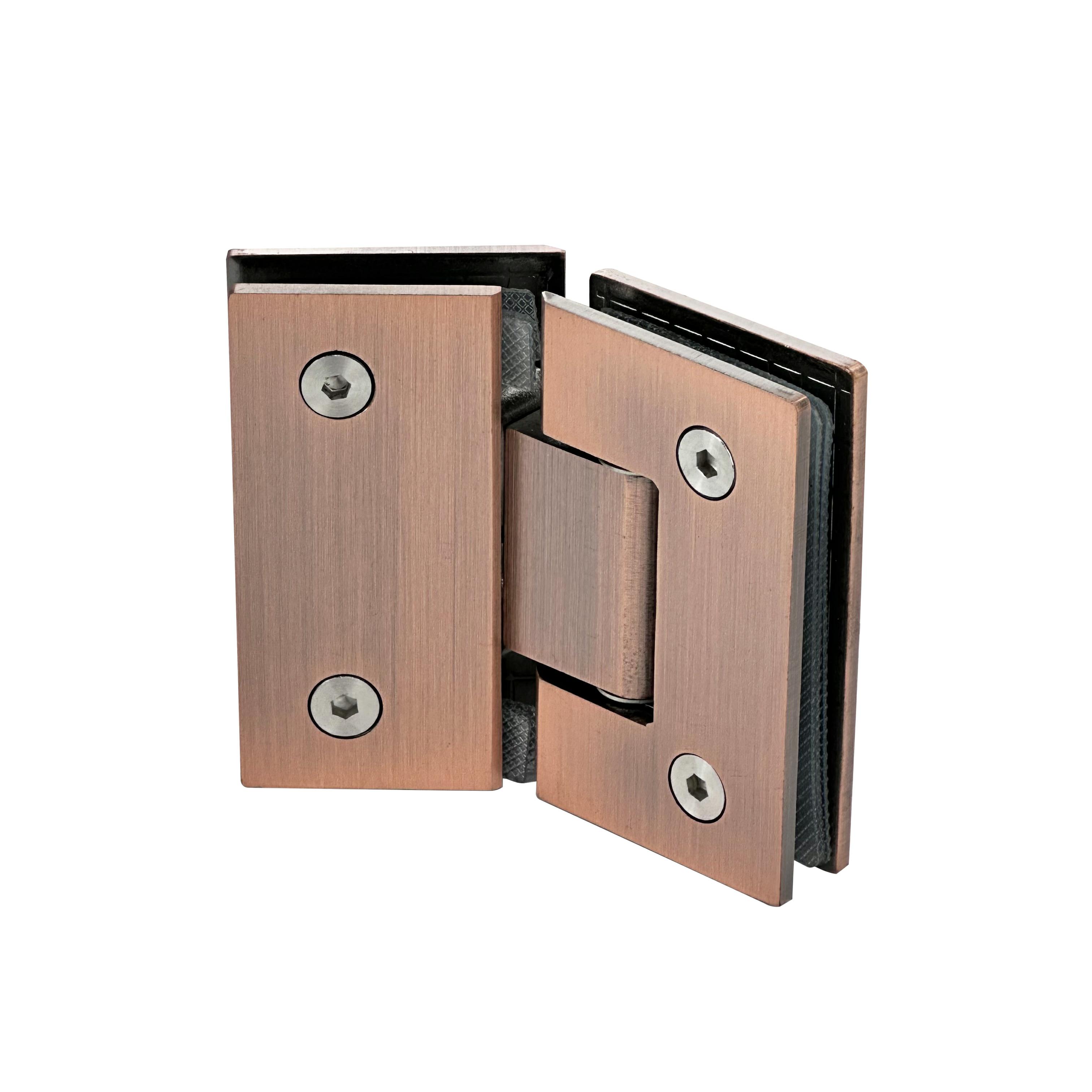 Hot Sale Bathroom Glass to Glass 135 Degree  Door Hinges Stainless Steel Shower Glass Hinge